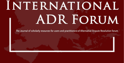 International ADR Forum – AIADR Journal Volume 4 Issue 16